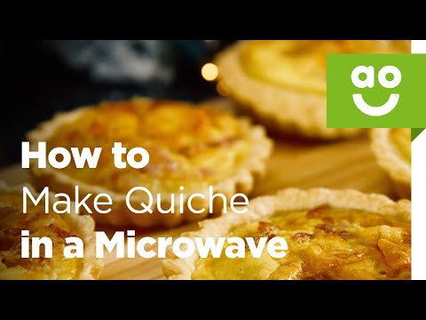 How to make quiche in a microwave | ao.com with Samsung