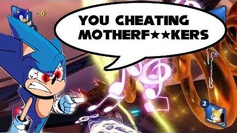 Team Sonic Racing - The CPUs are cheating A-holes.