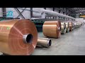 Coating finished aluminum coils , pending for slitting.#aluminiumcoil #aluminumindustry