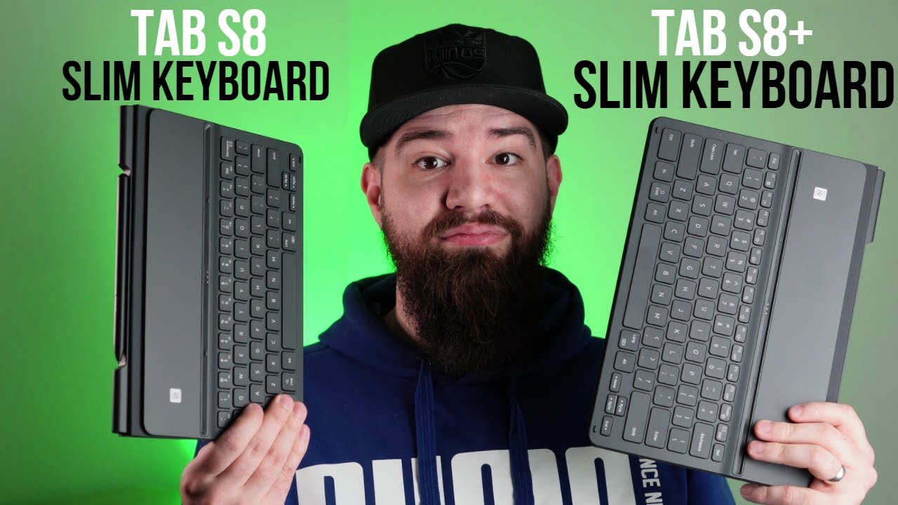 Samsung Galaxy Tab S8 And S8 Plus: Slim Keyboard Review - Youtube