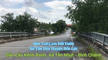 Thanh Cò Đất Vườn Xã Tân Bửu Huyện Bến Lức Long An ĐT 0786668368