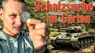 Zeitzeuge erzählt von Panzer im Garten &amp; 400 Jahre altem Silber!! 😮 (was findet der Metalldetektor?)