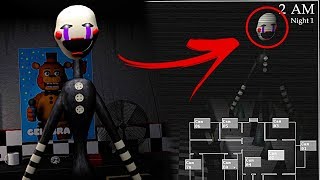 МАРИОНЕТКА из FNAF ХОДИТ по ПИЦЦЕРИИ в НОВОЙ ВЕРСИИ FNAF 2 !!!