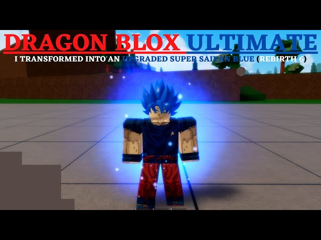 ME TRANSFORMEI EM SUPER SAIYAJIN NO SIMULADOR DE DRAGON BALL Z!! (Dragon  Blox Ultimate) 