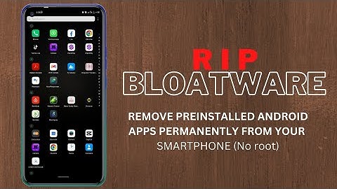 The easiest way to remove Bloatware from any Android without root using Universal Android Debloater.