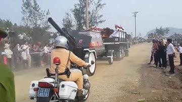 Clip hiếm lễ quốc tang đưa Đại tướng Võ Nguyên Giáp ra đảo Yến quê tôi