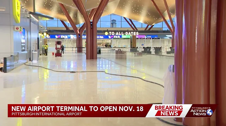 Pittsburgh International Airport announces opening day for new terminal
