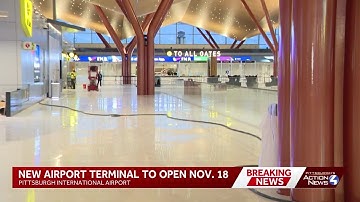 Pittsburgh International Airport announces opening day for new terminal