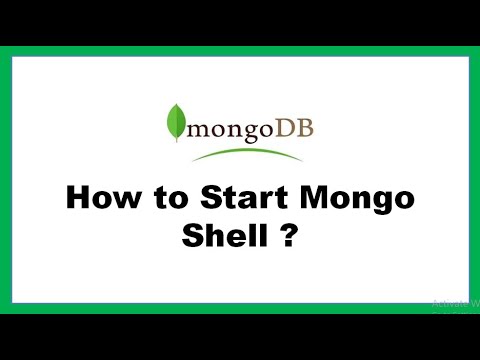 Video: Bagaimana cara membuka shell mongo di Windows?