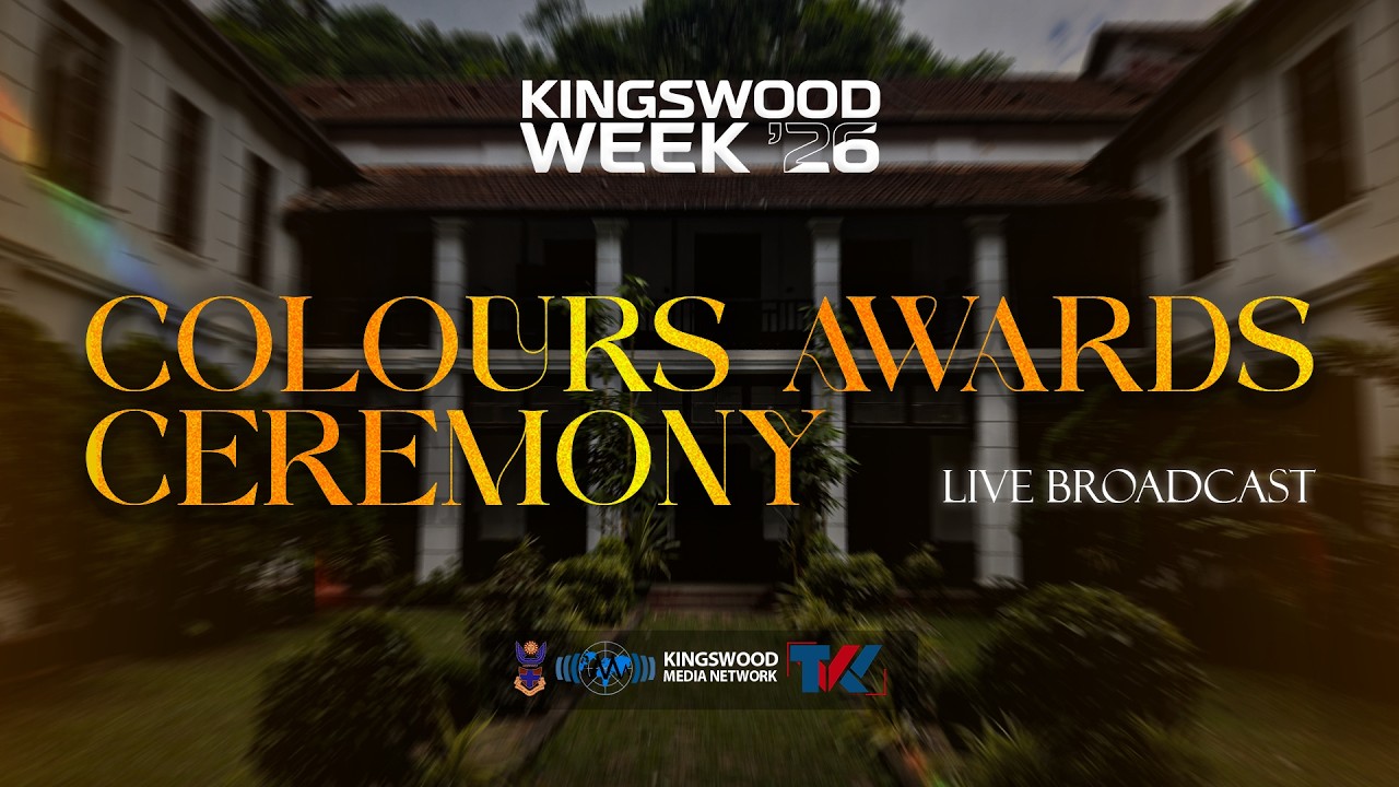 Colours Awards Ceremony | Live Broadcast | Kingswood Week '26
