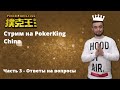 Purity на PokerKing Asia часть 3 - Ответы на вопросы