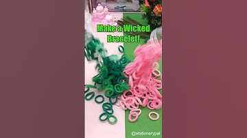 DIY a Wicked Bracelet for Your BFF! 🎁✨ #shorts