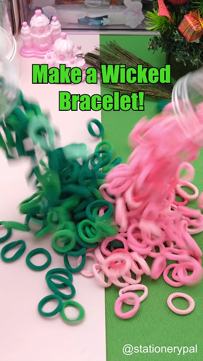 DIY a Wicked Bracelet for Your BFF! 🎁✨ #shorts