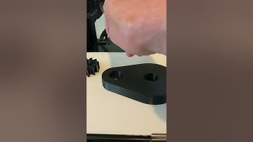 Spur gears printed in 3D