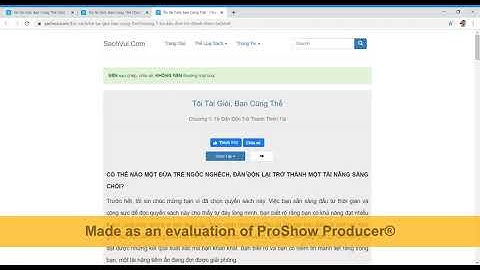 Sachvui.com - Web đọc sách Online