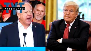 Tim Walz EVISCERATES Trump Over Project 2025 Ties In EPIC Labor Day Speech