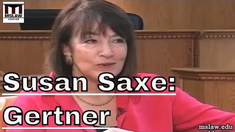 Nancy Gertner - In Defense of Women, The Susan Sax...