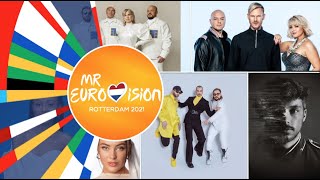 Video thumbnail of "Eurovision 2021 / National Finals [🇦🇱 🇮🇱 🇧🇬 🇪🇪 🇫🇷 🇳🇴 🇱🇹 🇵🇹 🇫🇮] - My top 38"