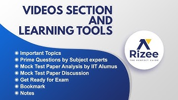 JEE & NEET 2021/2022 Videos & Learning tools | Rizee feature - explained