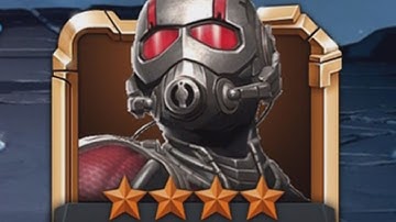 MARVEL: Contest of Champions (iOS/Android) ANT MAN leveling him up PART 1