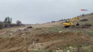 Karakaya Köyünde Şirket Tepkilere Rağmen Çalışmalara Başladı