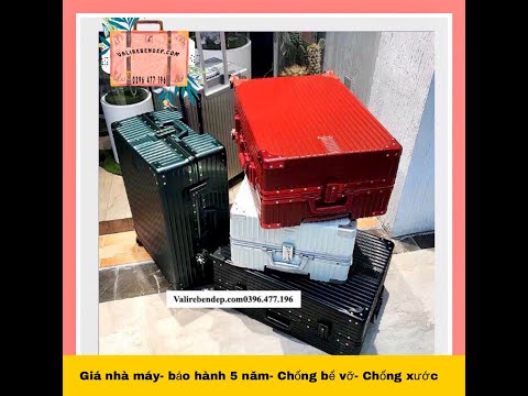 Vali kéo du lịch khung nhôm khóa sập size 20, size 24, size 29 | vali xiaomi 24 inch