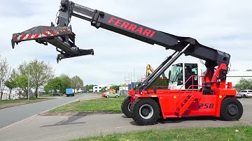 D3723 F258 CVS Ferrari Empty Containerhandler from 2013