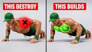 The five hidden mistakes in your push-ups. Fix it and your chest muscles will grow