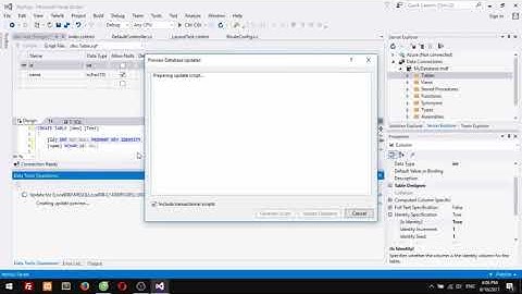 Khởi tạo project Asp.net Application MVC và tạo kết nối với cơ sở dữ liệu SQL Server