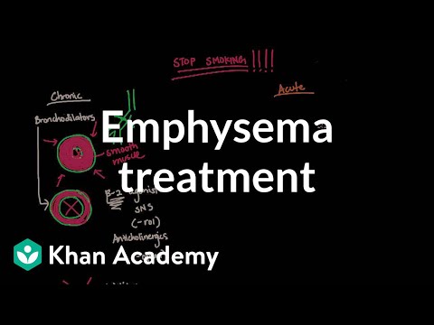 Emphysema treatment | Respiratory system diseases | NCLEX-RN | Khan Academy