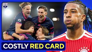 Full Did Michael Olise red card COST Bayern the match News