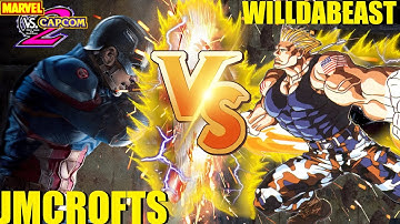 MvC2 Mvci Umvc3 JMCROFTS vs WILLDABEAST (Low Mid Tiers) pt 2