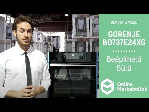 GORENJE BO737E24XG | Beépíthető Sütő bemutató videó