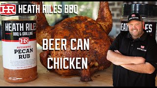 Beer Can Chicken | Goldens' Cast Iron Cooker | Heath Riles BBQ