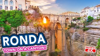 RONDA Spain | FULL TOUR from the famous Puente Nuevo bridge to the bullring