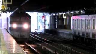 東北本線 EF210-機牽引貨物 宇都宮駅7番線通過