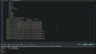 Type promotion example in java.
