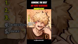 Ranking The Best My Hero Academia #mha #bakugo #deku #izuku #anime #toga #bokunoheroacademia #fypシ Ranking The Best My Hero Academia #mha #bakugo #deku #izuku #anime #toga #bokunoheroacademia #fypシ