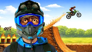 Beginner Rider Vs Pro MX Track
