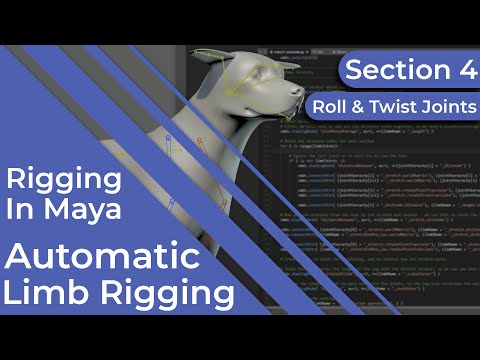 #RiggingInMaya | Part 24 | Advanced | Automatic Limb Rigging ~ Section 4