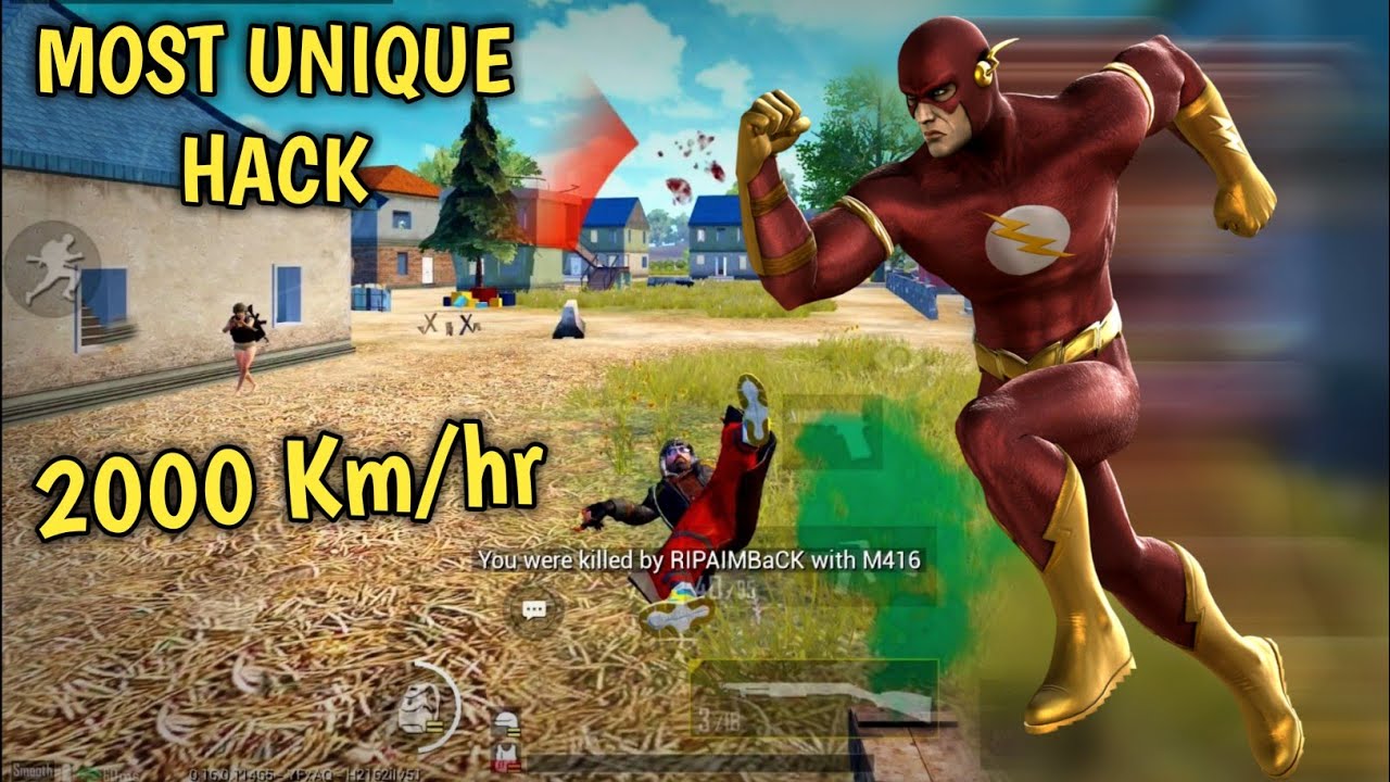 Most Unique Cheat In Pubg Mobile 00 Km Hr Speed Pubg Mobile Hindi Gameplay Youtube