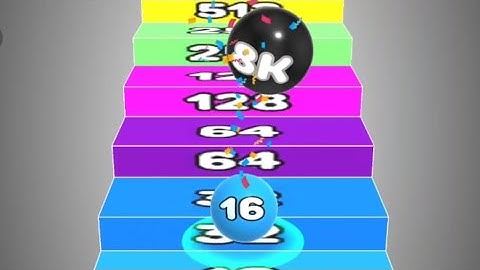 Number Ball 3D Merge Games  - iOS Android all levels mobile gameplay👌👍😎 walkthrough