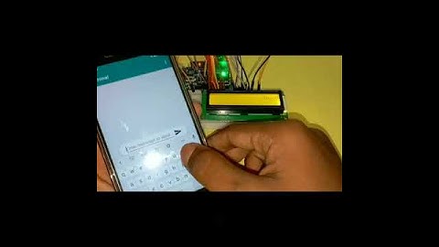 Arduino wirless notice board / Arduino /HC - 05 / MSS Electronic YouTube channel