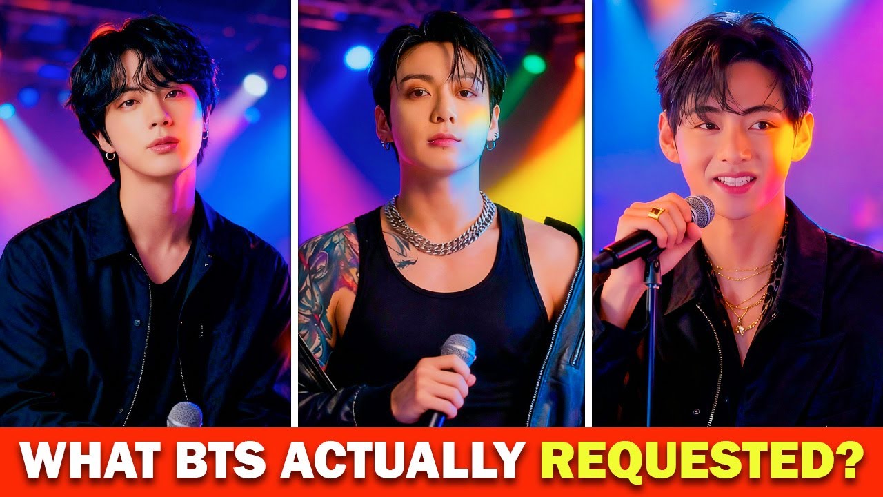 Top 7 Secret Backstage Requests of BTS Members at US Stadiums During the 2026 Tour