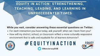 Equity in Action 2020: Virtual Unconference | NJDOE