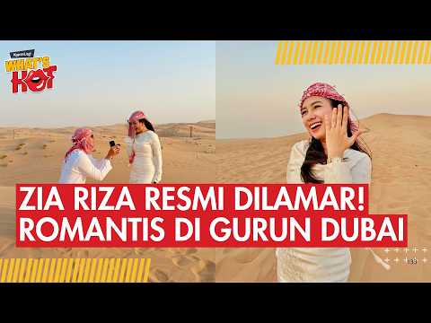 Zia Riza dan Hafidzan Syauqi: Kisah Cinta yang Berakhir dengan Lamaran di Dubai!