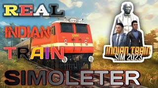 REAL INDIAN TRAIN RAILWAY SIMULATION PLAY 🇮🇳 🚆😱