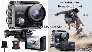 Surfola SF230 Action Camera 4K 30FPS WiFi