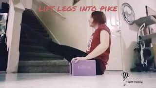 L-Sit Pike Slides