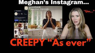 Meghan's "As ever" Instagram is weird and desperate and I don't get it.
